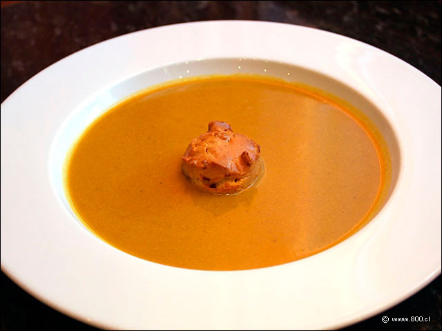 Crema de Zapallo - Brick (Radisson Plaza Santiago)