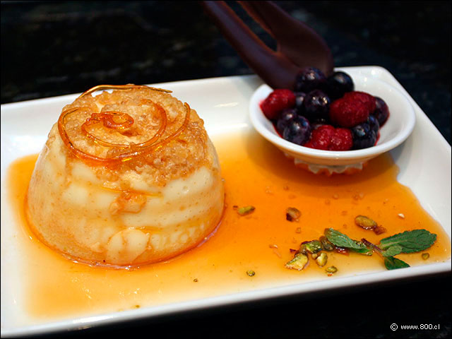 Flan de Caramelo - Brick (Radisson Plaza Santiago)