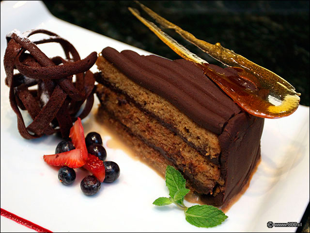 Torta de Chocolate - Brick (Radisson Plaza Santiago)