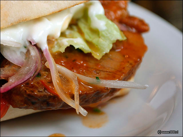 Detalla de Mechada de la Abuelita - La Sangucher�a (Vitacura)