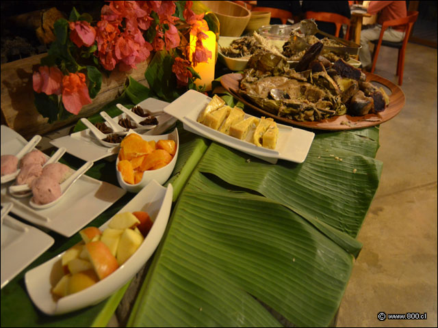 Sector Postres - Motu Umanga (Hotel Hare Noi Isla de Pascua)