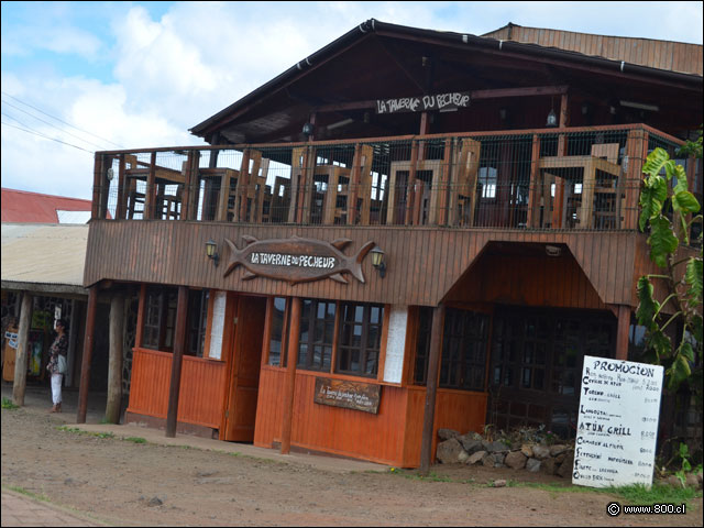 La Fachada de la Taverne - La Taverne du Pecheurs (Isla de Pascua)