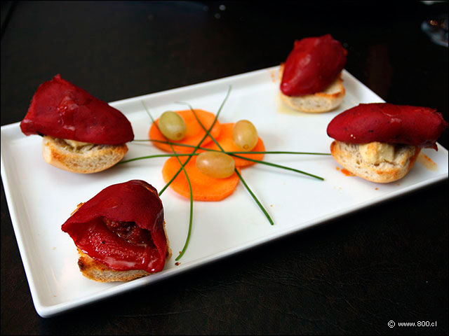 Pimientos de Piquillo rellenos de Sobrasada - Carrer Nou