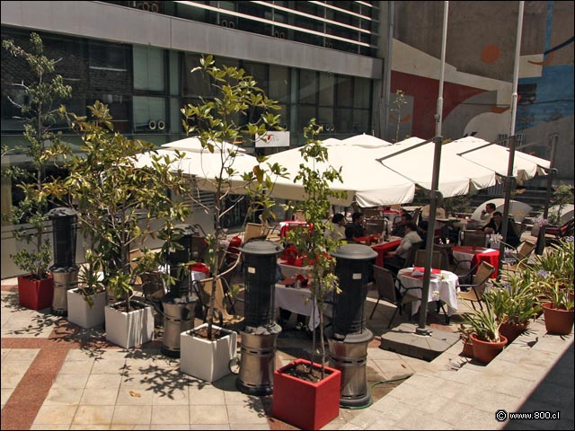 Vista de la Terraza - Un Oasis Restaurant