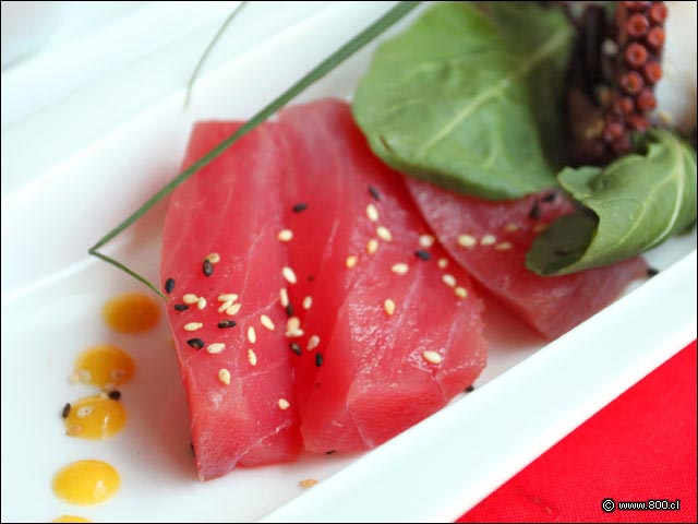 Sashimi de Atn - Un Oasis Restaurant