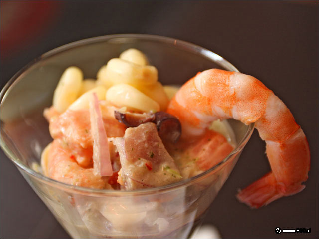 Detalle de Cebiche Zabo en Copa - Zabo (Bellavista)