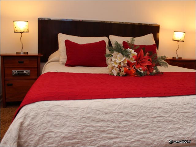 Cama matrimonial - Prince Apart Hotel (Santiago)