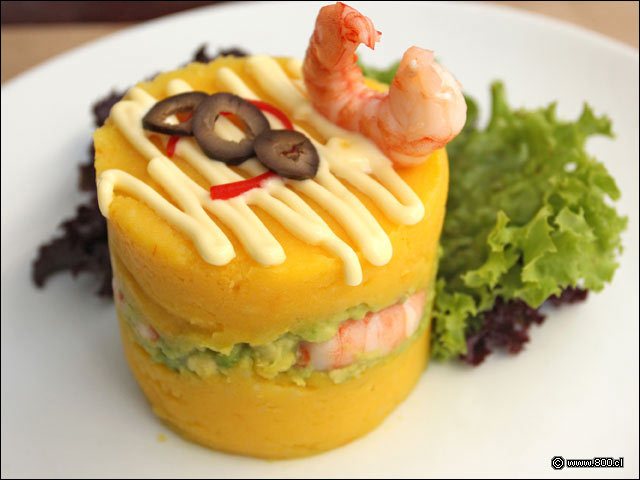 Causa de Camarones - Rocoto Las Condes