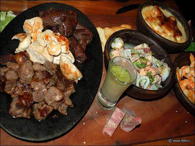 Contundente y Sabrosa Tabla - Caleta Lastarria