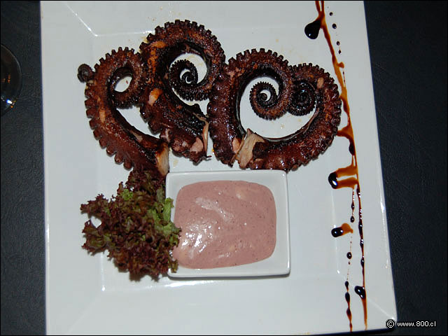 Tentaculos De Pulpo Grillado