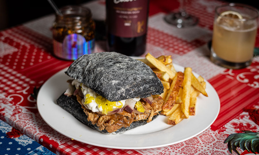 Sándwich Te pille chanchito