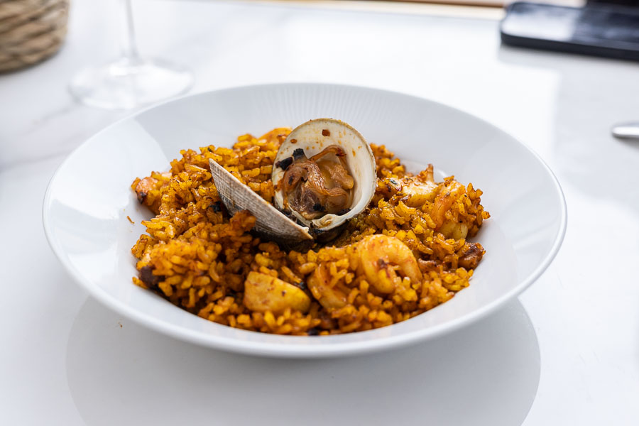 Paella de mariscos - Musu - Casa Costanera