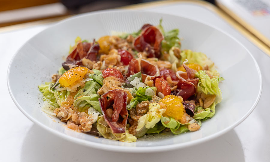 Ensalada de jamn ibrico - Musu - Casa Costanera