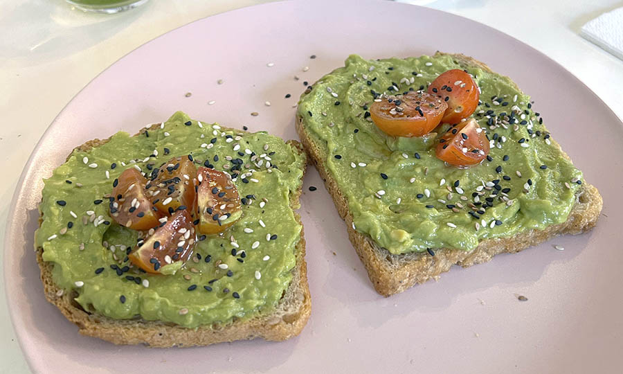 Tostadas con palta