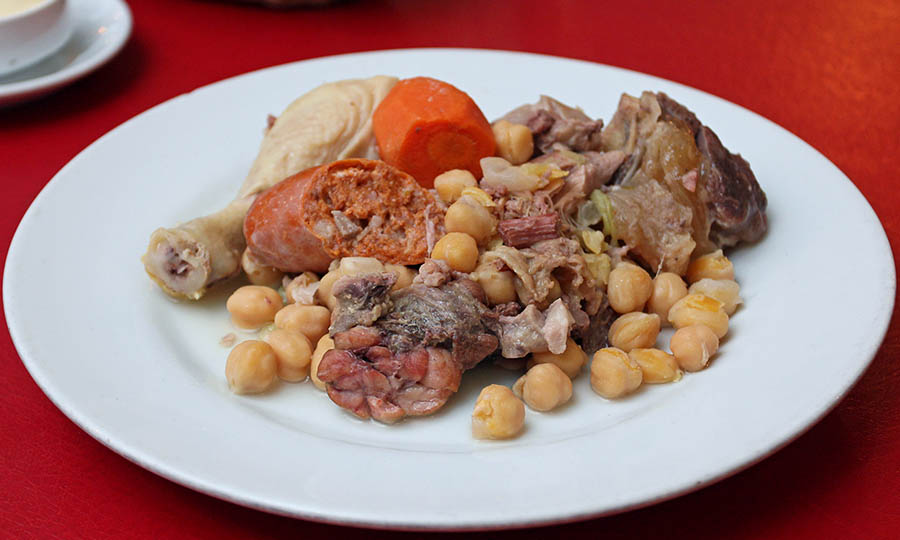 El imperdible Cocido Madrileo de La Bodeguita de Cristbal - La Bodeguilla de Cristbal