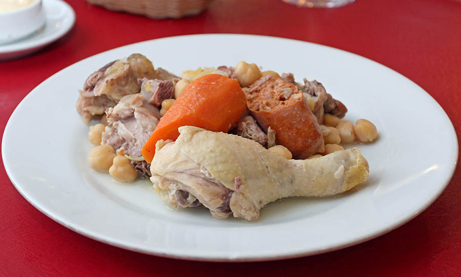 El imperdible Cocido Madrileo de La Bodeguita de Cristbal - La Bodeguilla de Cristbal