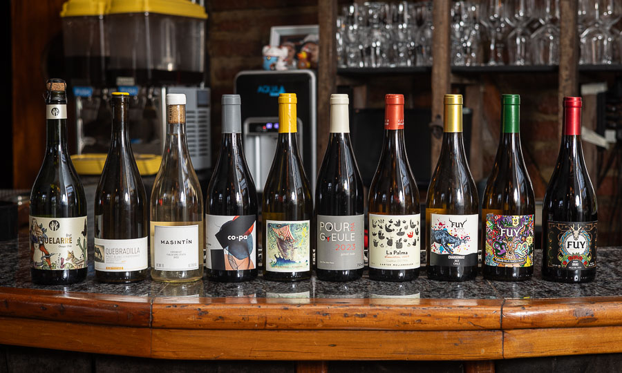 Ejemplo de la seleccin de vinos de pequeos productores