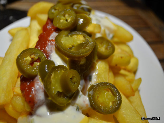 Detalle a los Jalapeos de French Fries