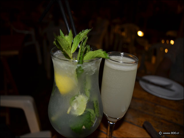 Mojito y Pisco Sour - La Fuente de Vitacura (Vitacura)