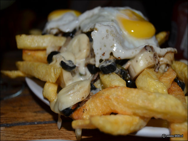 Detalle de Chorrillana Vegetal - La Fuente de Vitacura (Vitacura)