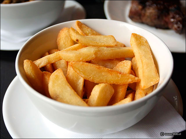 Una tradicionales Papas Fritas