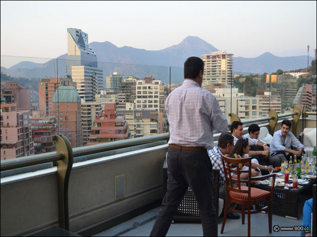 Vistas en Altura desde la Terraza - Park Club (Plaza El Bosque Ebro)