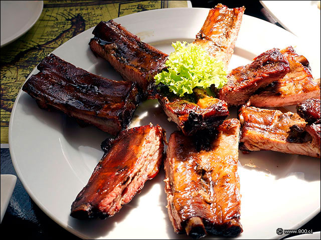 Cortes de Costillar de Cerdo al Cilindro - Cevichela (Vitacura)