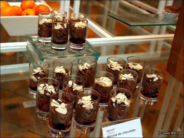 Mesn de Mousse de Chiocolate - Caf Med Marriott