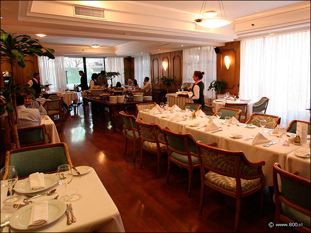 Vista poniente del comedor - Aquarium (Hotel Kennedy)