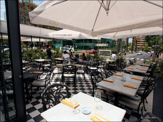 Terraza poniente - Palacio Danubio Azul (PDA)