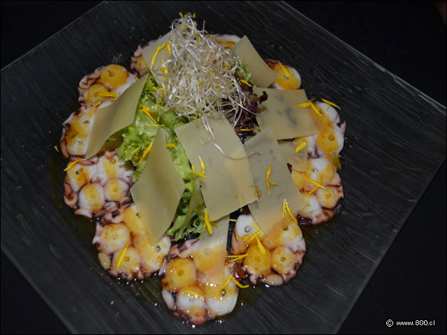 Carpaccio de Pulpo - Bar Italia