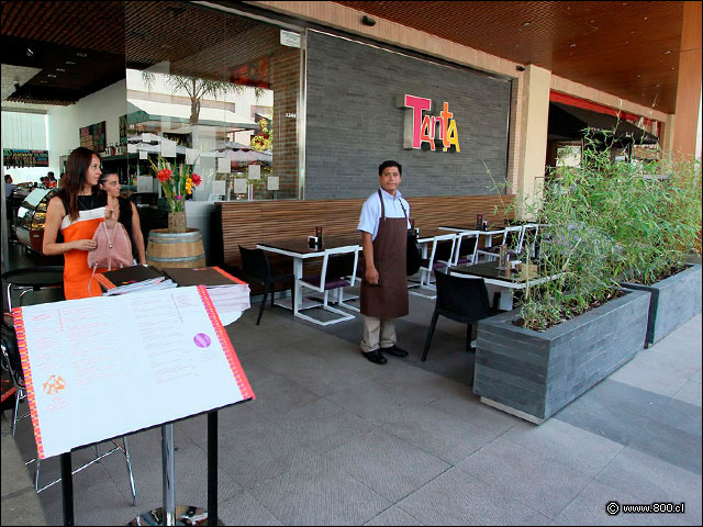 Acceso al restaurante - Tanta - Alto Las Condes