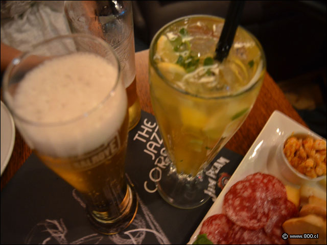 Cerveza y Mojito