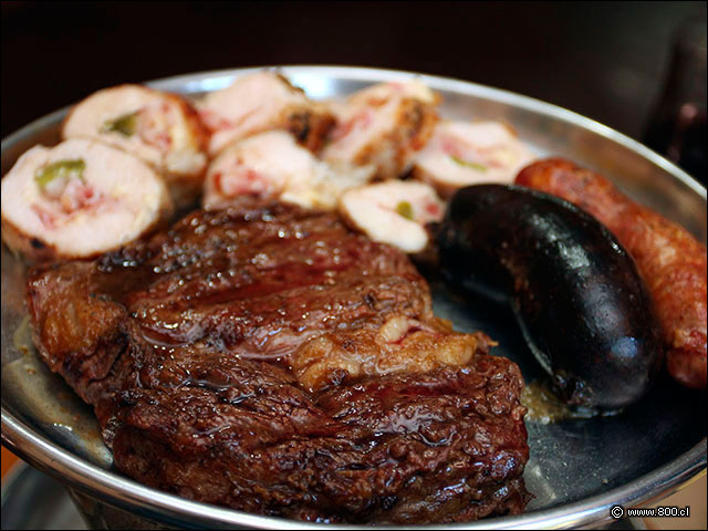 Parillada uruguaya bsica - La Uruguaya - Providencia