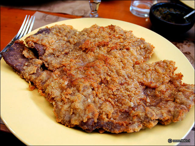 Milanesa de vacuno - La Uruguaya - Providencia