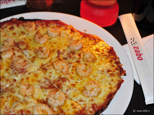 Pizza Camar�n Pil Pil - Zabo (Bellavista)