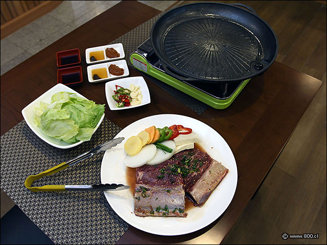 Korean BBQ - Biwon Chile Hotel Stanford
