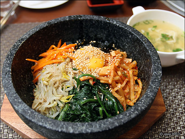 Dolsot Bibimbap - Biwon Chile Hotel Stanford