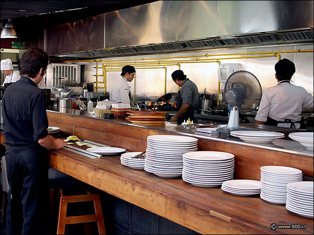 Cocina a la vista - Mestizo Restaurant