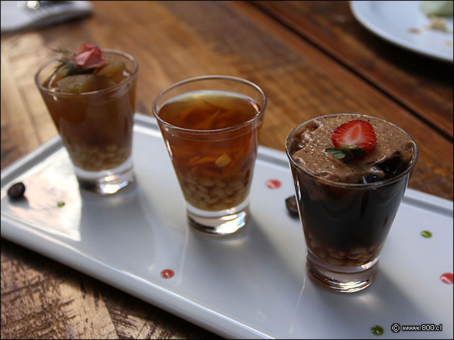 Degustacin de Mote con Huesillo Restaurante Quitral (Paseo Lastarria) FotosdePlatos