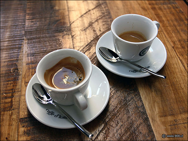 Espresso y Ristretto Restaurante Quitral (Paseo Lastarria) FotosdePlatos