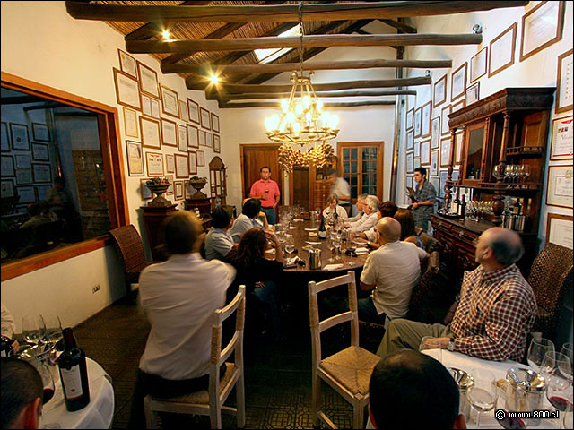 Sala de cata y eventos de la Via - Bodega Via Casa Silva (Valle de Colchagua)