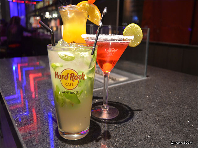 Coctelera en Hard Rock - Hard Rock Caf Santiago (Mall Costanera Center)