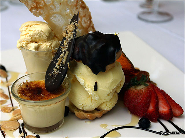 Degustaci�n de postres - Brasserie Petanque (Bellavista)