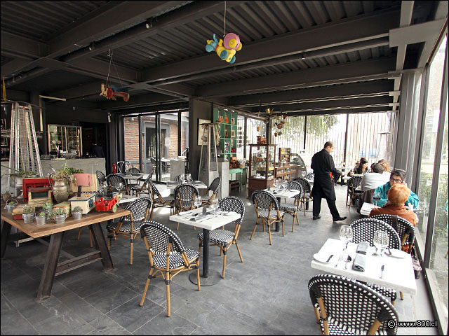 Primera vista del saln interior