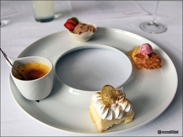 Trio de postres