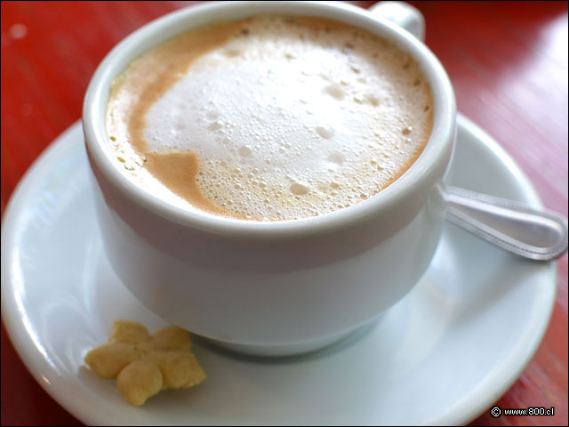 Café Orgánico con Espuma de Leche Vegetal - Amanita