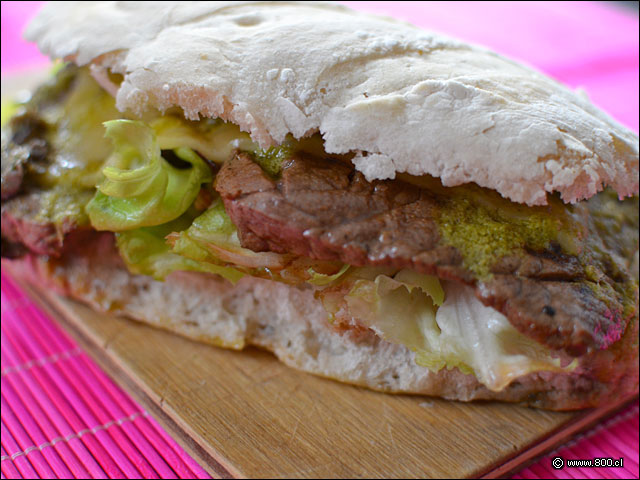 Carne al pesto versión Baguette - Landwich