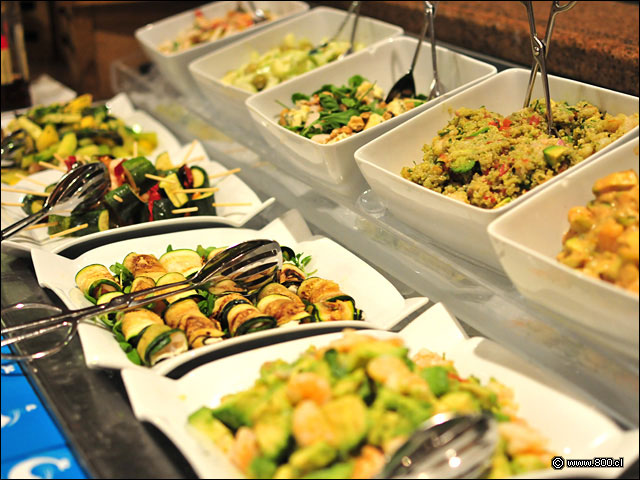 Versatilidad en Buffet - Caf Med Marriott