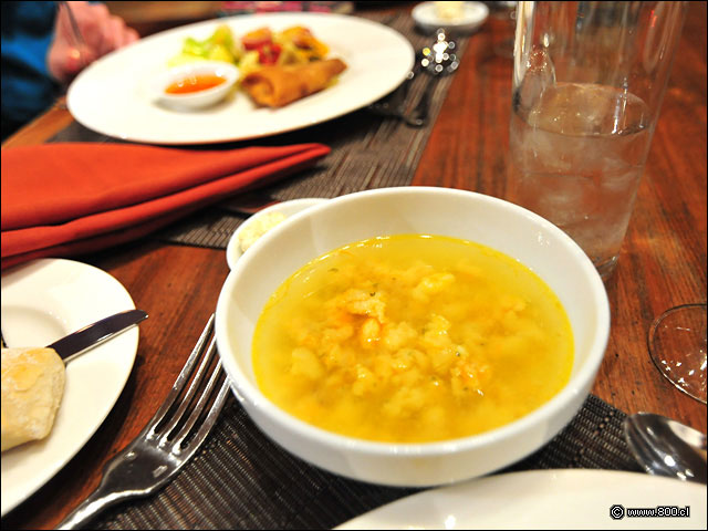 Sopa de Camarón - Caf Med Marriott